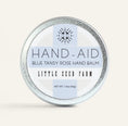 Load image into Gallery viewer, BLUE TANSY ROSE HAND AID
