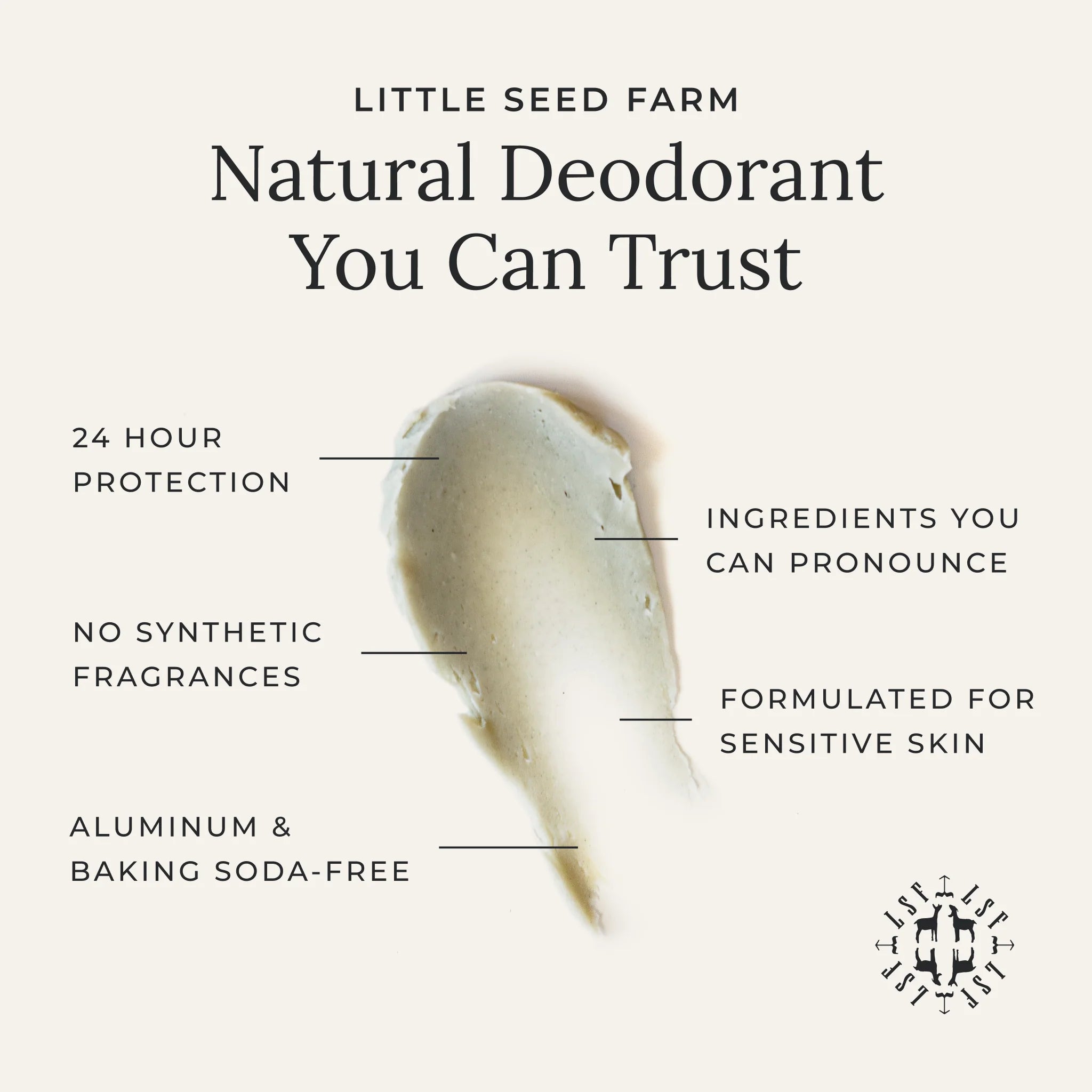 NATURAL DEODORANT CREAMS